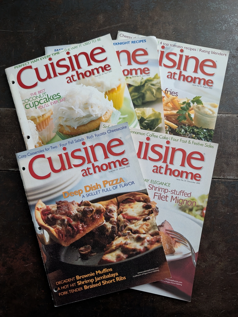 Cuisine At Home Magazine Bundle - Issues 50-54